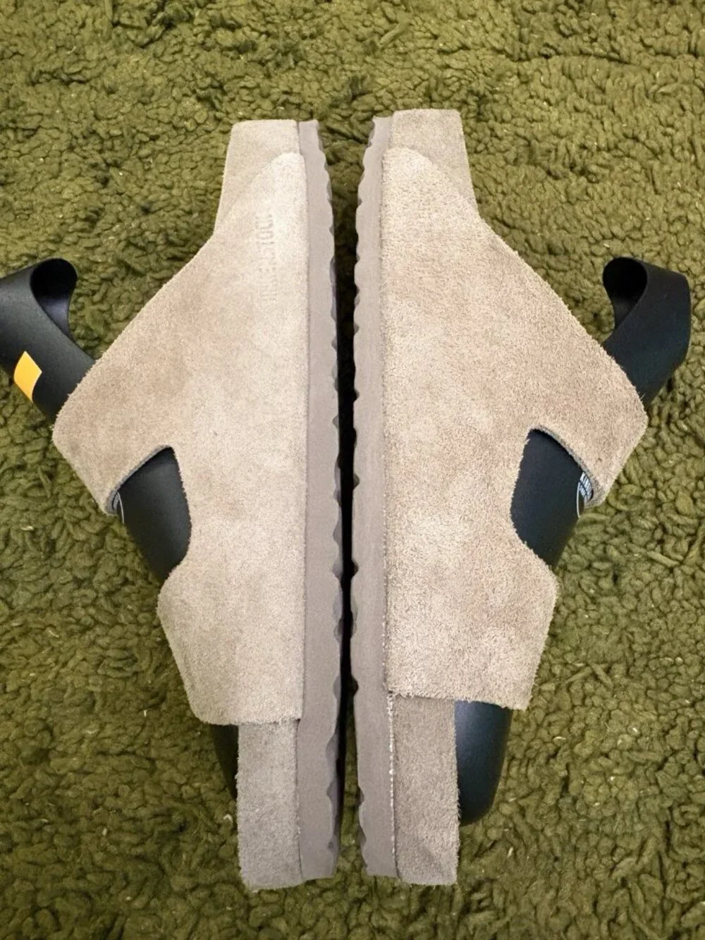 Birkenstock Arizona Suede Exquisite Suede Leather Taupe Size 43 EU/Men's 10-10.5